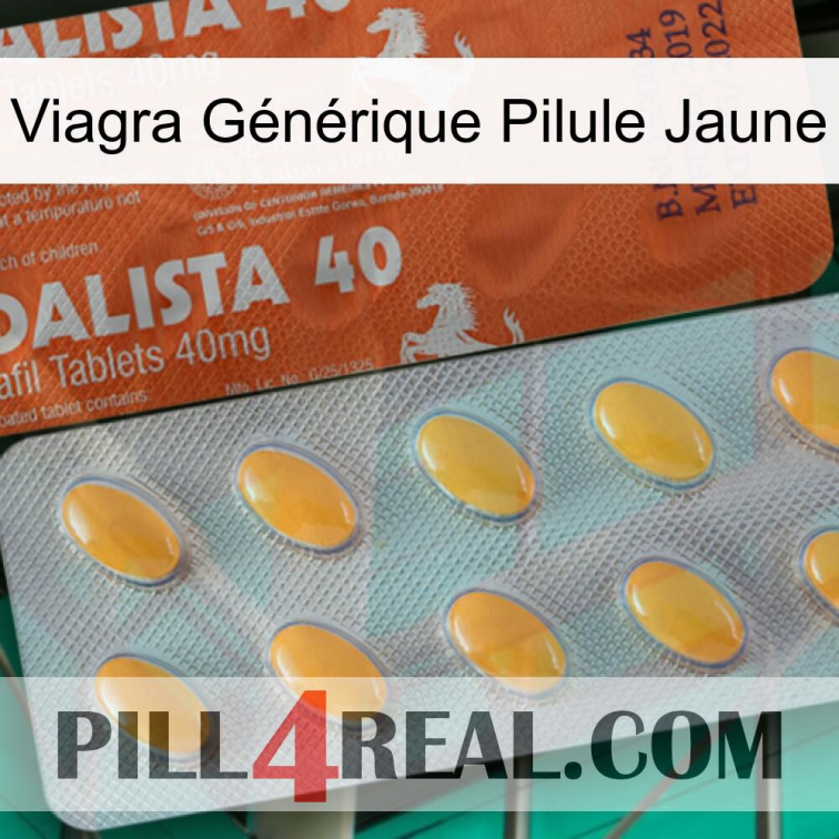 Viagra Générique Pilule Jaune 43